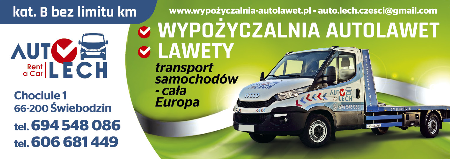 AUTO- LECH Wypożyczalnia Autolawet Chociule Transport Samochodów - Cała Europa