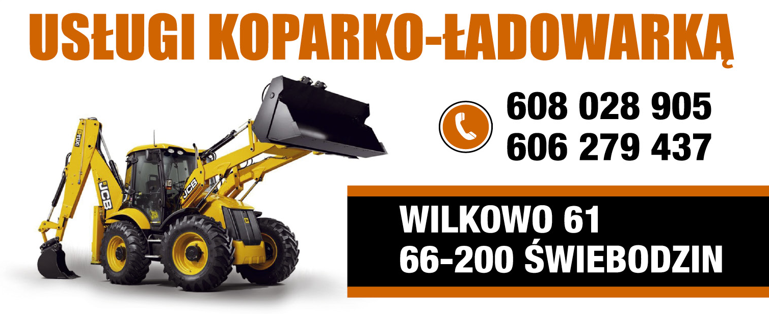 USŁUGI KOPARKO-ŁADOWARKĄ Wilkowo 