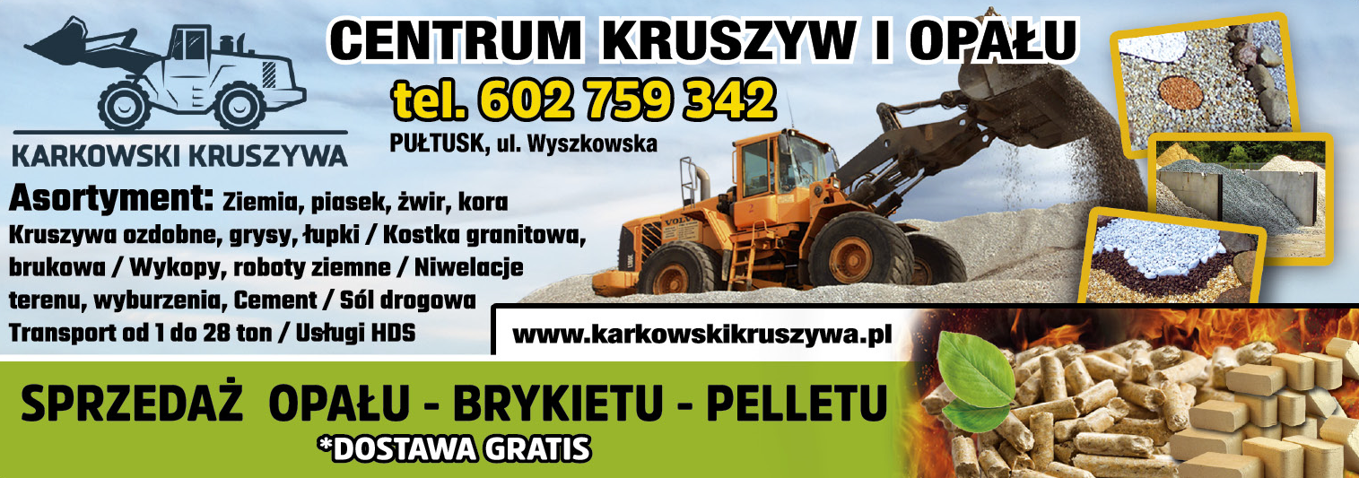 KARKOWSKI KRUSZYWA Pułtusk Centrum Kruszyw i Opału