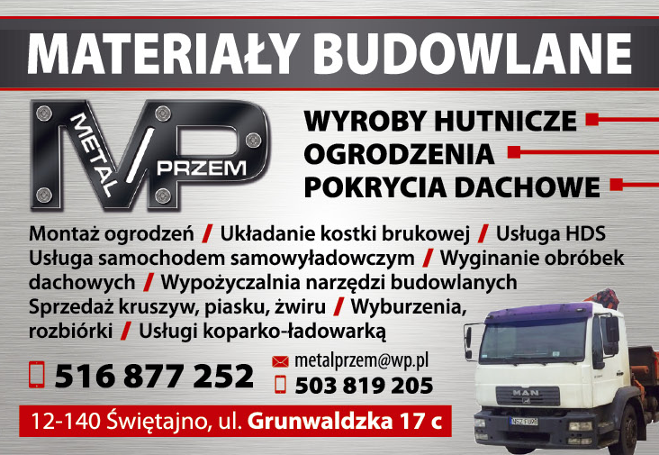 SKLEP METALOWO-PRZEMYSŁOWY METAL PRZEM Świętajno 