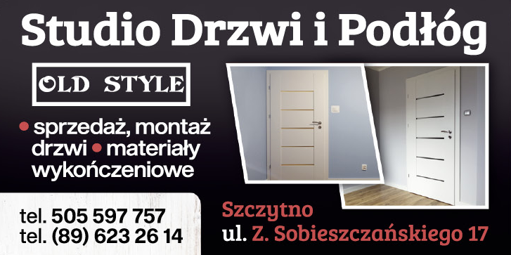 STUDIO DRZWI I PODŁÓG "OLD STYLE" Szczytno Sprzedaż-Montaż Drzwi / Materiały Wykończeniowe