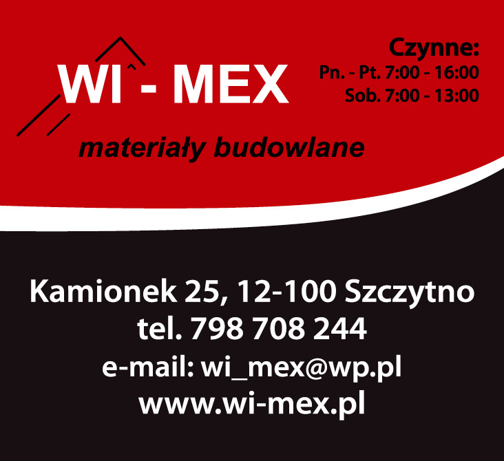 WI-MEX Szczytno Materiały Budowlane