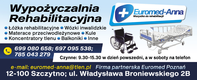 EUROMED-ANNA Szczytno Wypożyczalnia Rehabilitacyjna 