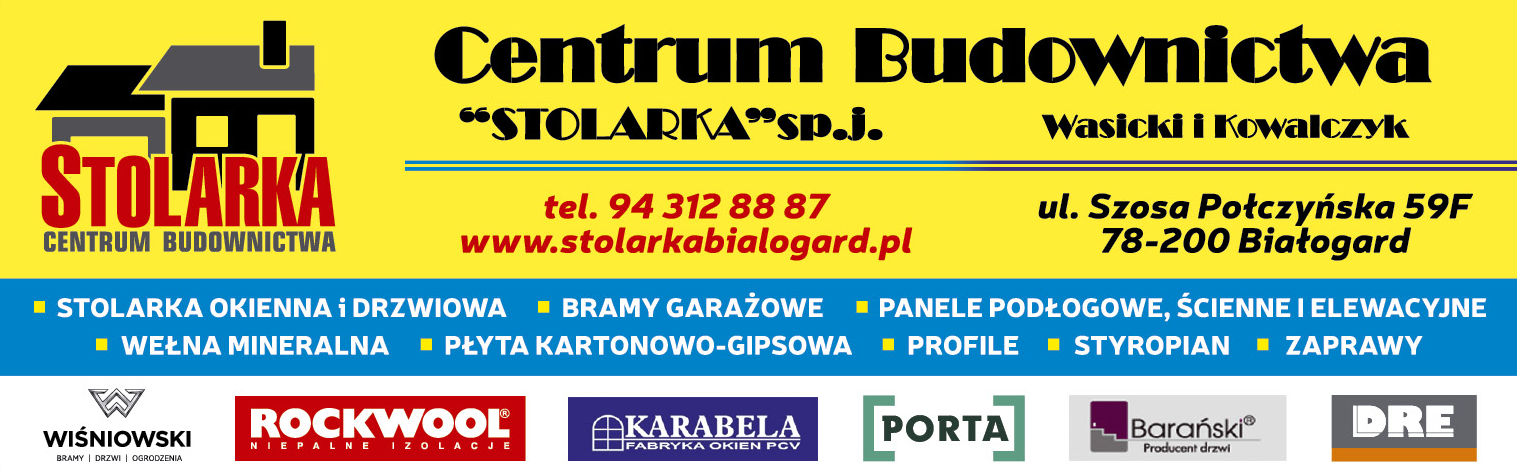 Centrum Budownictwa "STOLARKA" Sp. J. Wasicki i Kowalczyk Białogard Materiały Budowlane