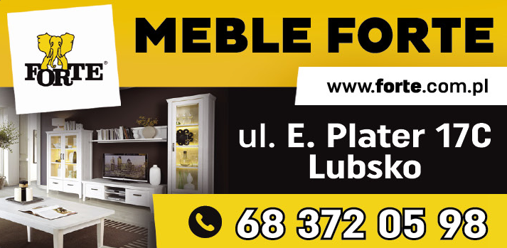 PPHU LUBMET Lubsko Salon Meblowy MEBLE FORTE