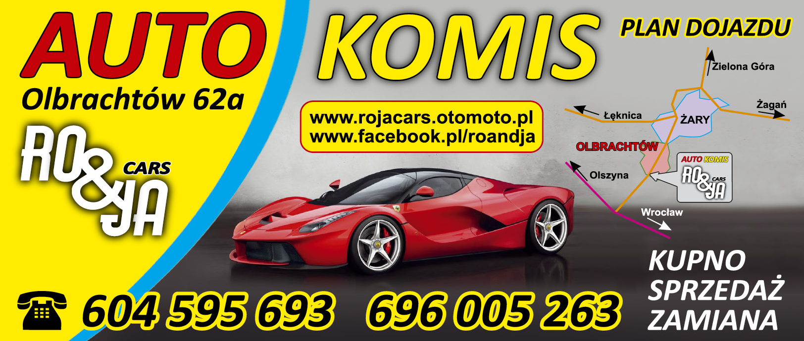 RO&JA CARS Olbrachtów Auto Komis Kupno / Sprzedaż / Zamiana