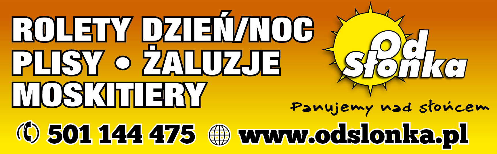 ODSŁONKA - Mobilne Salony Systemów Osłonowych / Rolety / Plisy / Żaluzje / Moskitiery