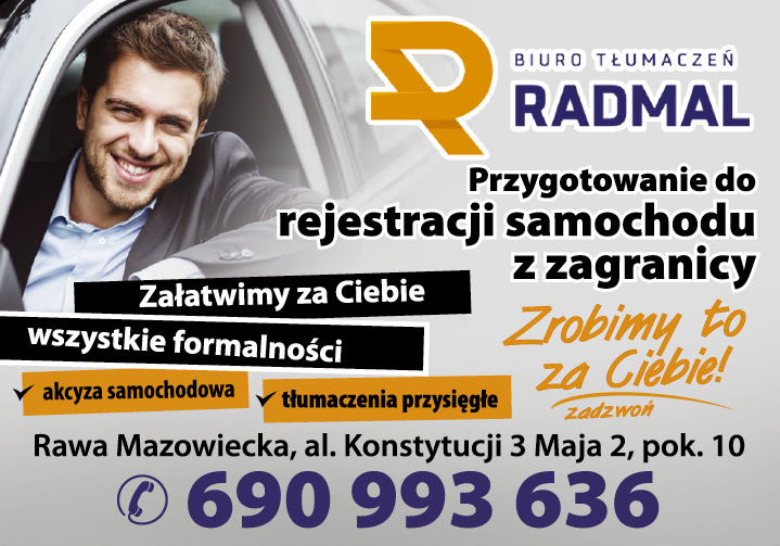 RADMAL Biuro Tłumaczeń Rawa Maz. Załatwimy Za Ciebie Wszystkie Formalności / Tłumaczenia Przysięgłe