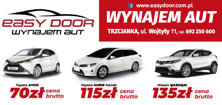 EASY DOOR Trzcianka Wynajem Aut