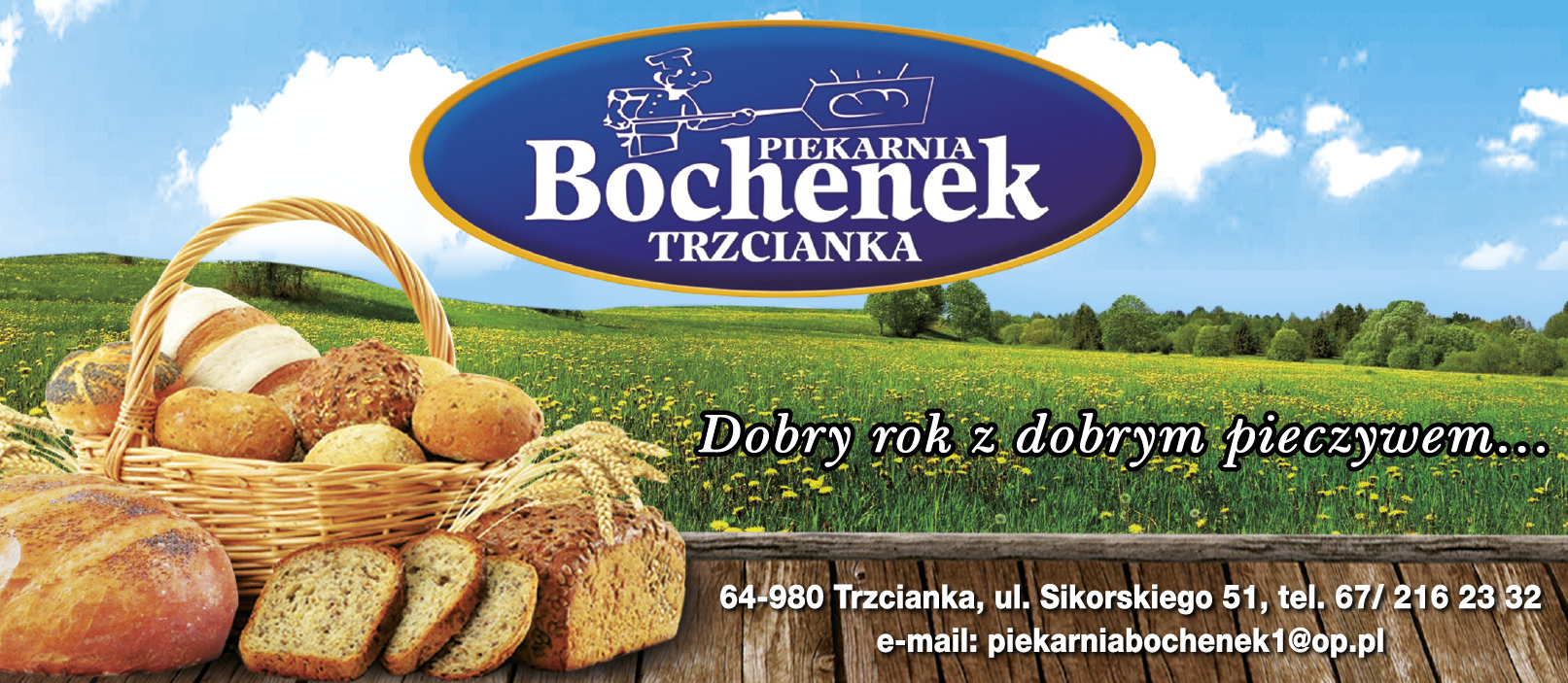 PIEKARNIA BOCHENEK Trzcianka Szeroki Asortyment Pieczywa