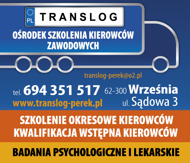 TRANSLOG Września Ośrodek Szkolenia Kierowców Zawodowych
