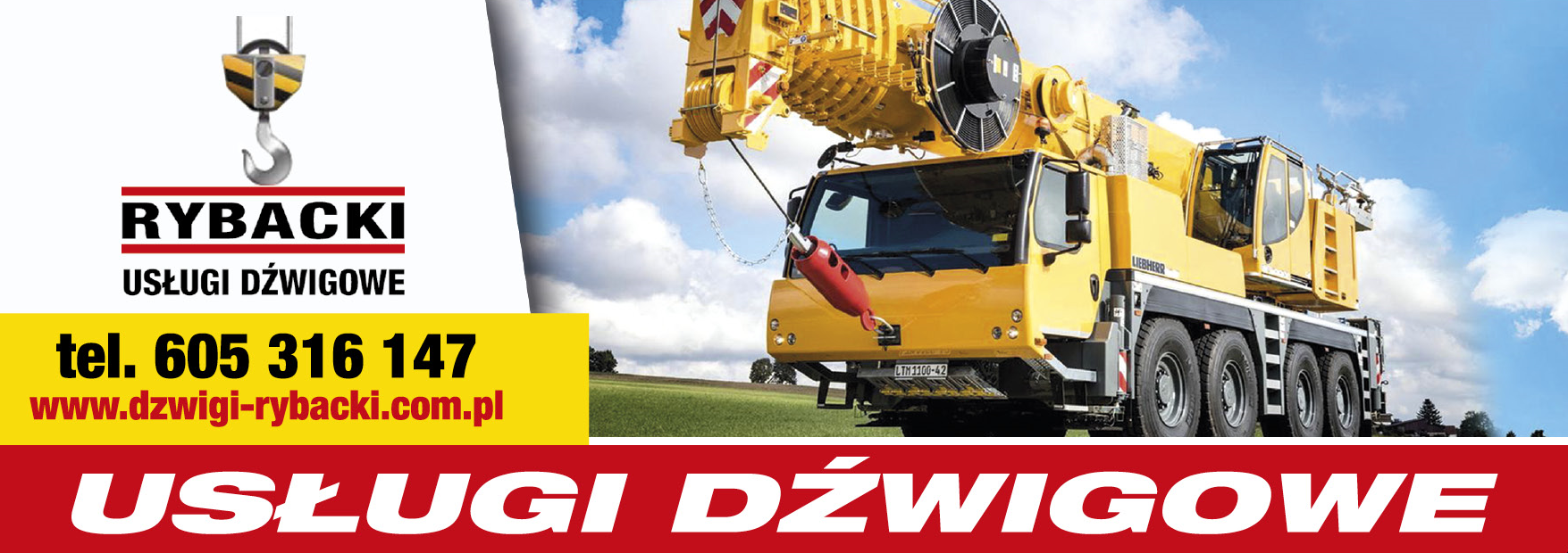 RYBACKI Usługi Dźwigowe Miłomłyn