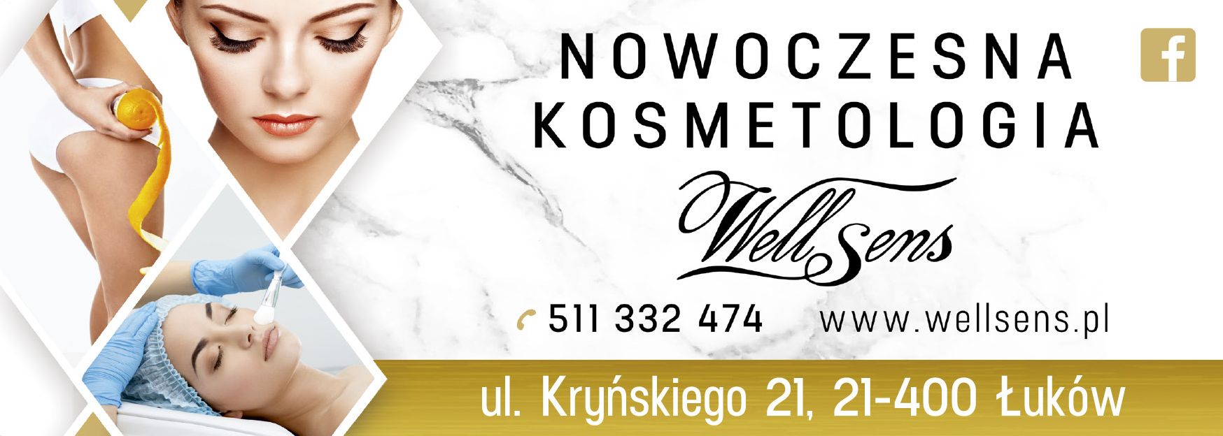 WELLSENS Salon Kosmetyczny Łuków Zabiegi Na Twarz i Ciało / Kosmetyka Upiększająca