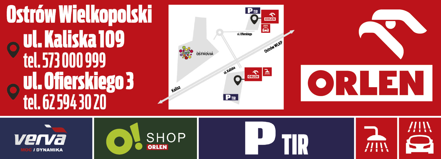 ORLEN Ostrów Wielkopolski VERVA Moc i Dynamika / O! SHOP ORLEN / Parking TIR