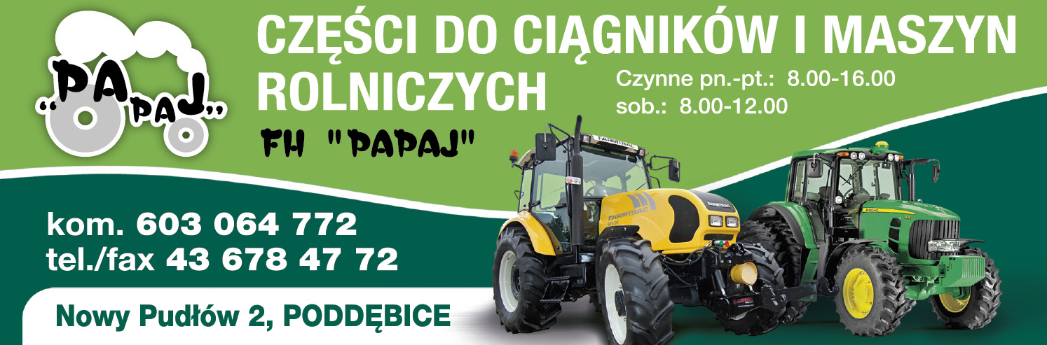 FH "PAPAJ" Nowy Pudłów Części Do Ciągników i Maszyn Rolniczych