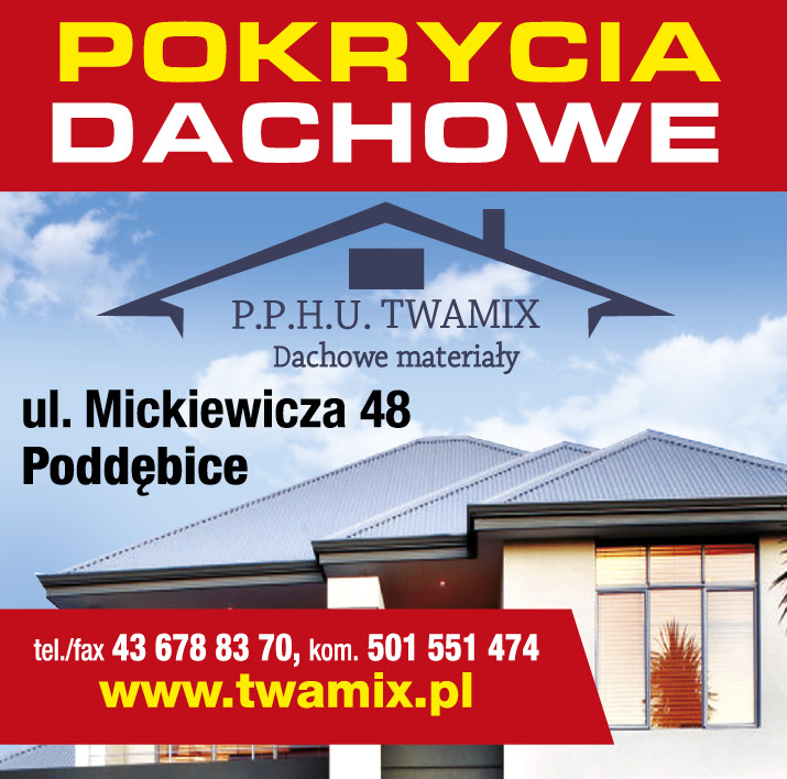 P.P.H.U. TWAMIX Poddębice Dachowe Materiały