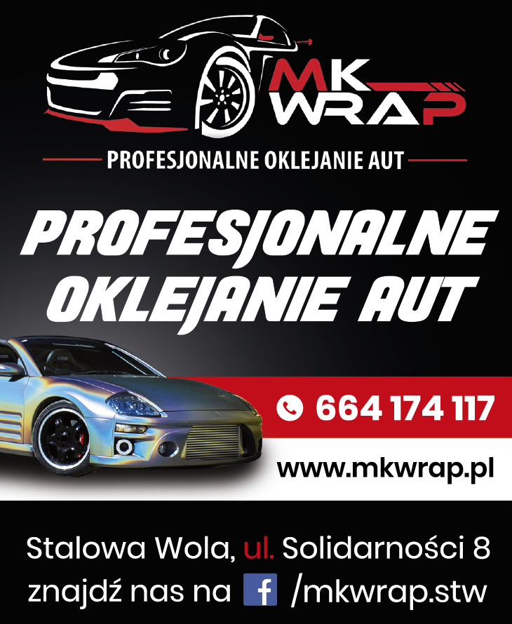 Studio MKWRAP Stalowa Wola Profesjonalne Oklejanie Aut/ Przyciemnianie Szyb/ Zabezpieczenie Lakieru