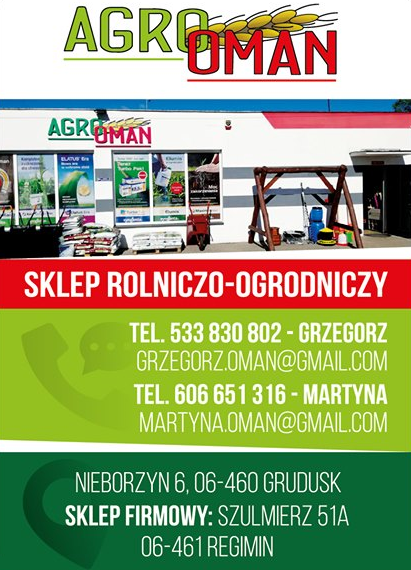 AGROOMAN Nieborzyn Sklep Rolniczo-Ogrodniczy