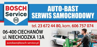Bosch Car Service AUTO-BAST Ciechanów Serwis Samochodowy