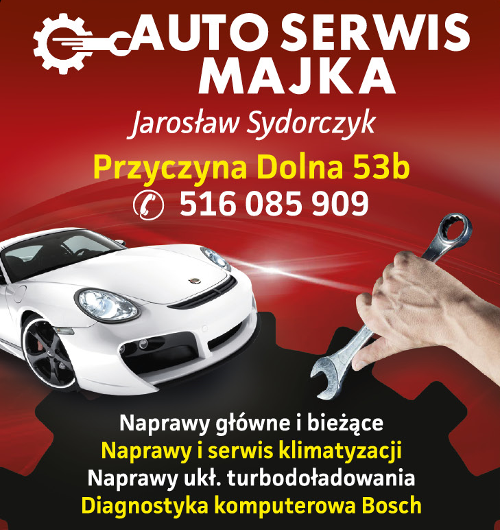 AUTO SERWIS MAJKA Jarosław Sydorczyk Przyczyna Dolna Naprawy Główne i Bieżące
