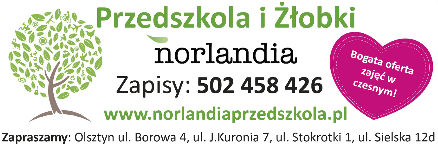 NORLANDIA PRZEDSZKOLA Olsztyn Żłobki i Przedszkola / Bogata Oferta Zajęć