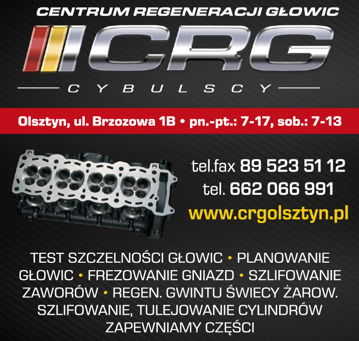 CRG Centrum Regeneracji Głowic Cybulscy s.c. Olsztyn