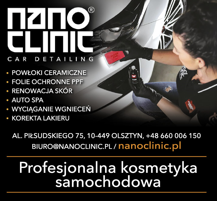 NanoClinic ® Car Detailing Olsztyn Profesjonalna Kosmetyka Samochodowa