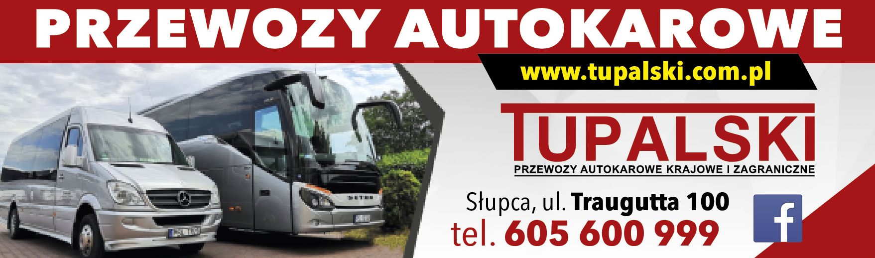 TUPALSKI Słupca Przewozy Autokarowe Krajowe i Zagraniczne