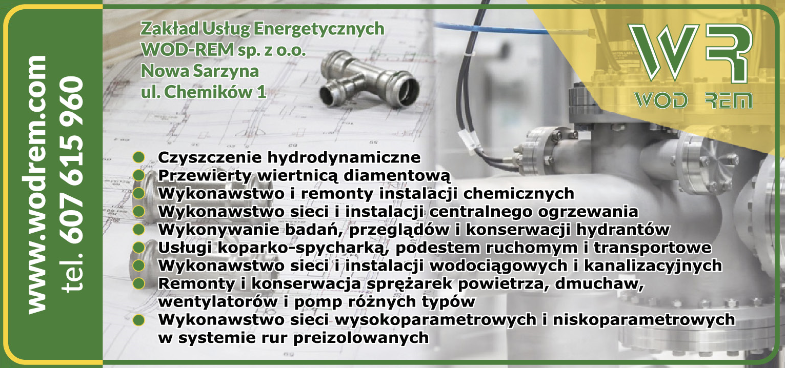Zakład Usług Energetycznych WOD-REM Sp. z o.o. Nowa Sarzyna 