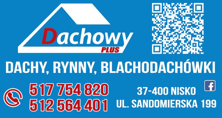 DACHOWY PLUS Nisko Dachy / Rynny / Blachodachówki