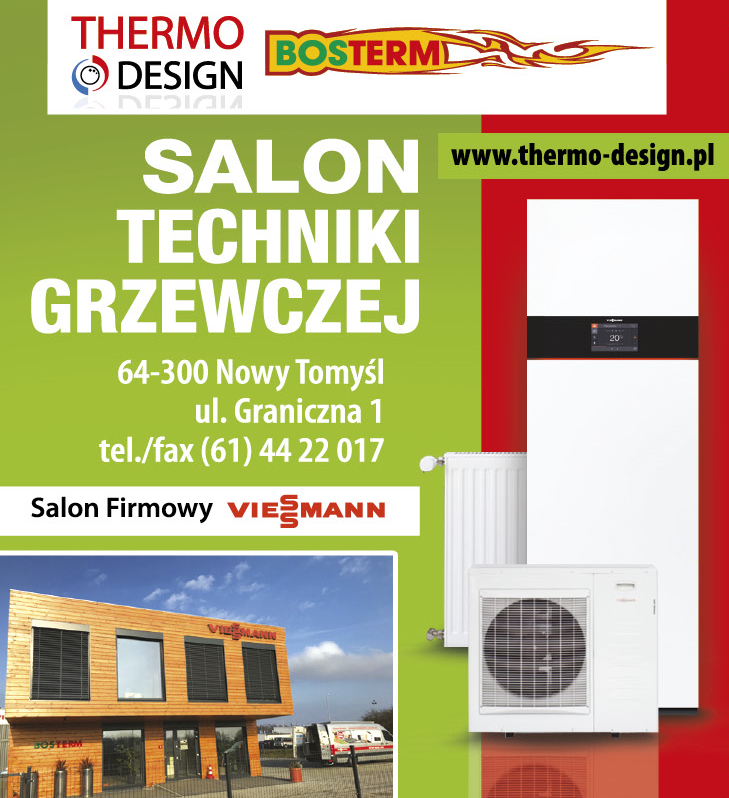 THERMO DESIGN | SALON FIRMOWY VIESSMANN BOSTERM Nowy Tomyśl Salon Techniki Grzewczej