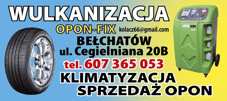 OPON-FIX Bełchatów Wulkanizacja / Klimatyzacja / Sprzedaż Opon
