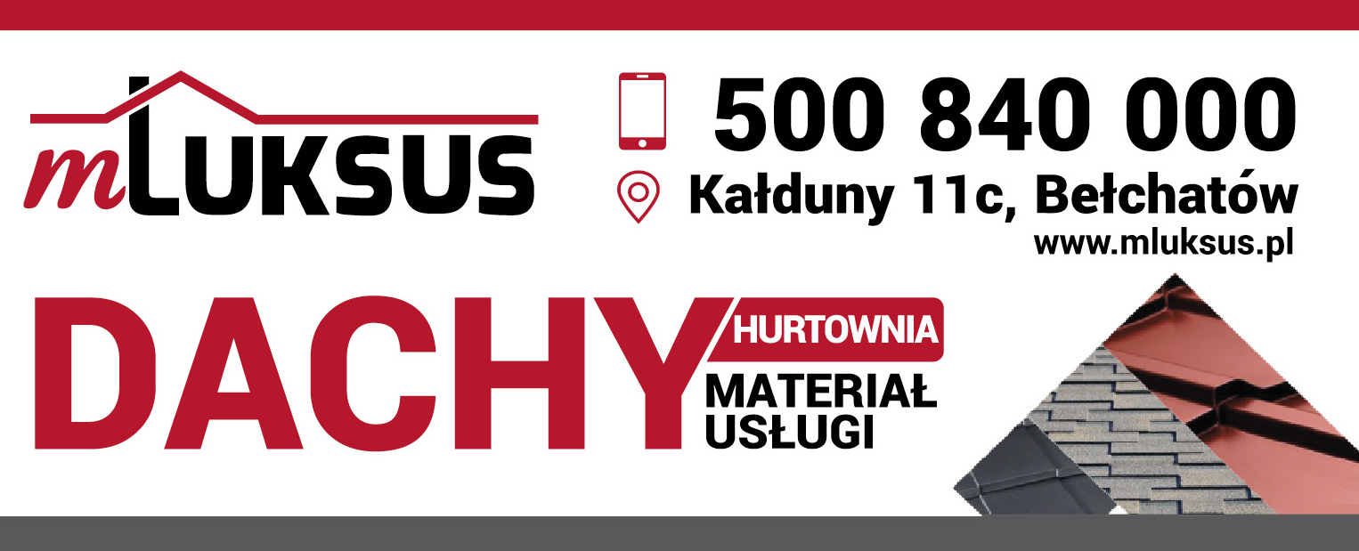 mLUKSUS Kałduny Hurtownia Pokryć Dachowych / Usługi