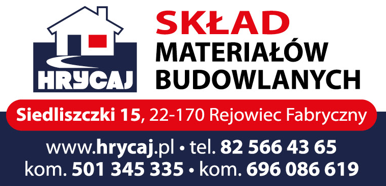 Przedsiębiorstwo Transportowo-Usługowo-Handlowe HRYCAJ Siedliszczki Skład Materiałów Budowlanych