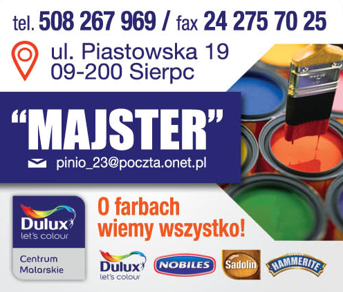 Majster III. Sklep Firmy Kasztelanka Sierpc Sklep Metalowo- Techniczny