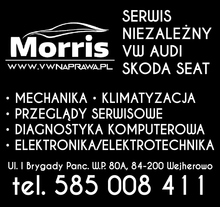MORRIS VWNAPRAWA.PL Wejherowo Mechanika / Klimatyzacja / Przeglądy Serwisowe / Elektronika