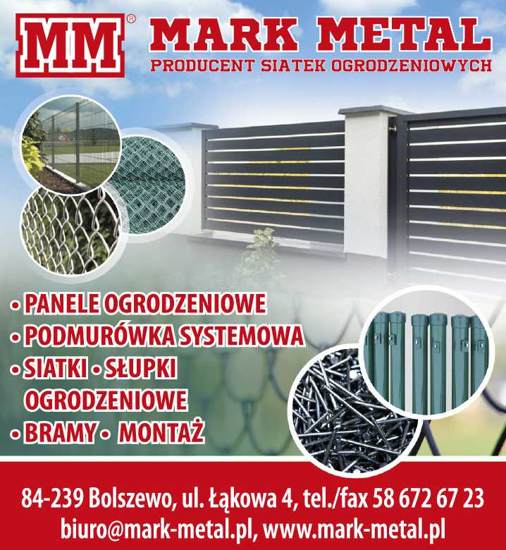 Z.P.U.H MARK METAL Bolszewo Producent Siatek Ogrodzeniowych