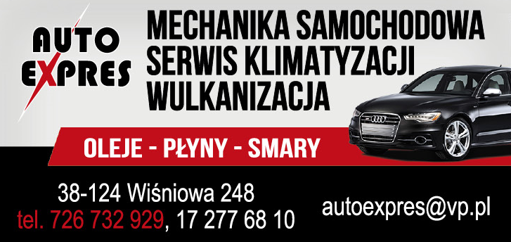 F.H.U. AUTO EXPRES Wiśniowa Mechanika Samochodowa / Serwis Klimatyzacji / Wulkanizacja