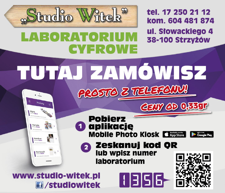 LABORATORIUM CYFROWE "Studio Witek" Strzyżów, Fotograf