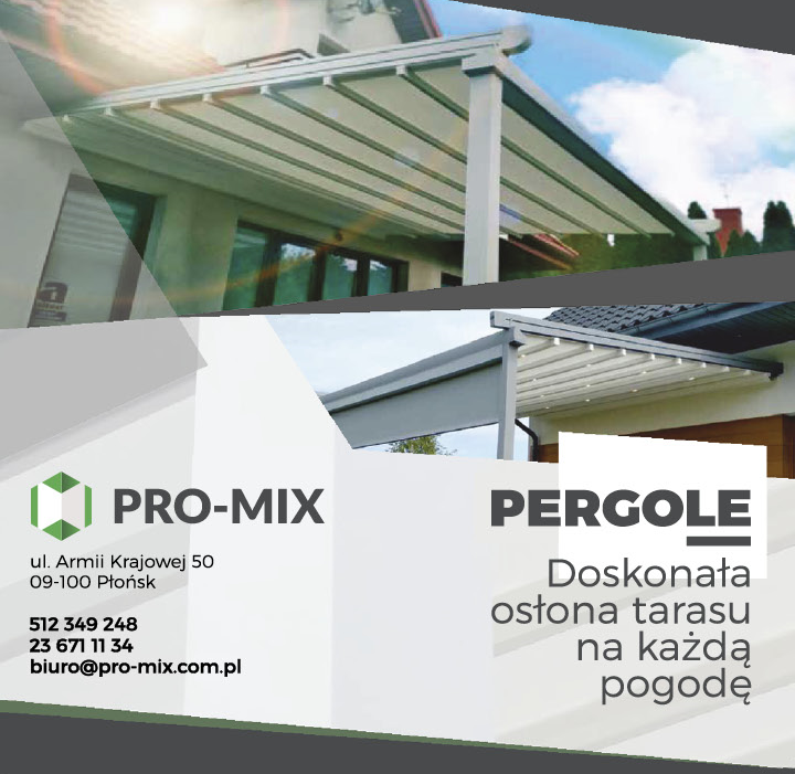 PRO-MIX Płońsk Pergole