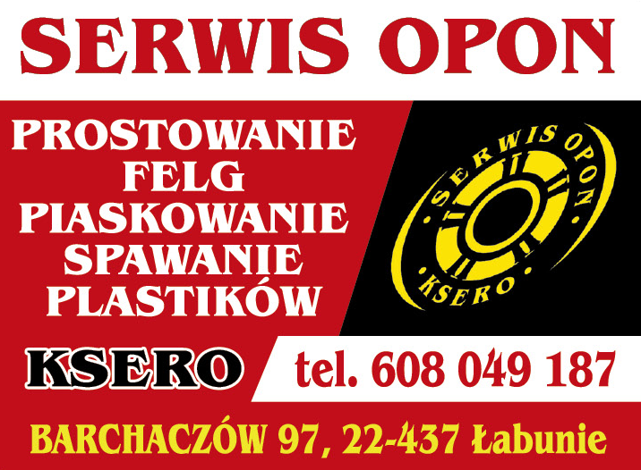 SERWIS OPON Barchaczów Prostowanie Felg / Piaskowanie / Spawanie Plastików / Ksero