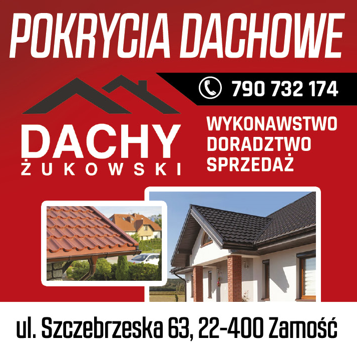 DACHY ŻUKOWSKI Zamość Pokrycia Dachowe