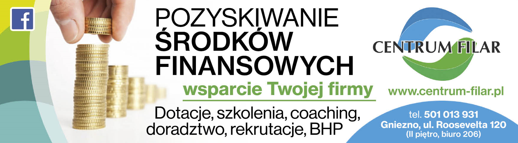 CENTRUM FILAR Gniezno Wsparcie Twojej Firmy / Dotacje / Szkolenia / Coaching / Rekrutacje / BHP