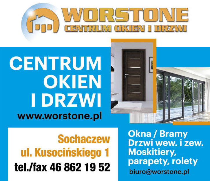 WORSTONE Centrum Okien i Drzwi Sochaczew Okna / Bramy / Drzwi / Moskitiery / Parapety / Rolety