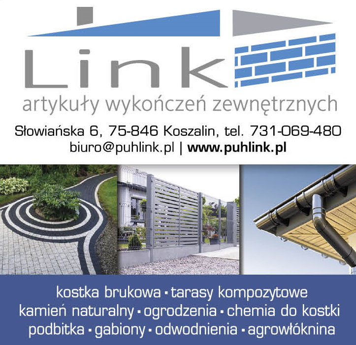 P.U.H. LINK Koszalin Artykuły Wykończeń Zewnętrznych