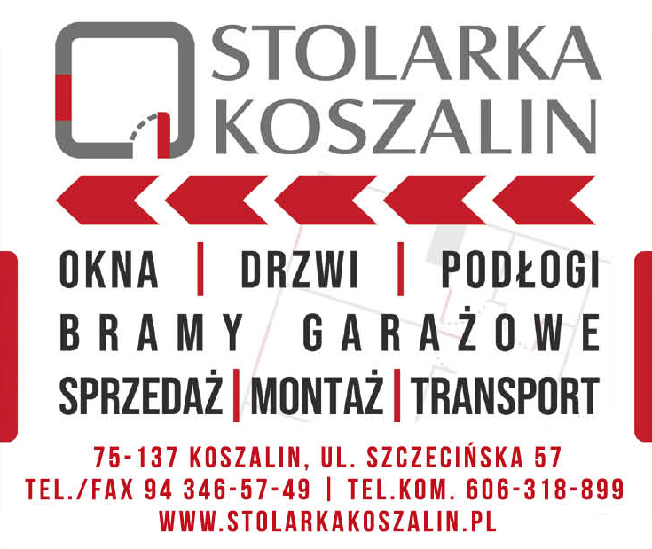 STOLARKA KOSZALIN Okna / Drzwi / Podłogi / Bramy Garażowe