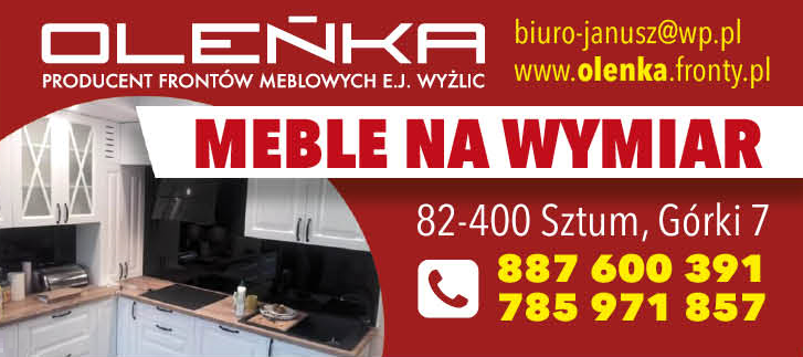 OLEŃKA Producent Frontów Meblowych E.J. Wyżlic Górki Meble Na Wymiar