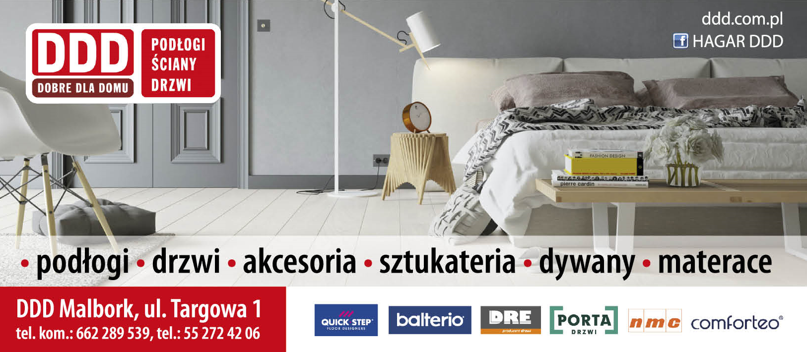 HAGAR | DDD Dobre Dla Domu Malbork Podłogi / Drzwi / Akcesoria / Sztukateria / Dywany / Materace