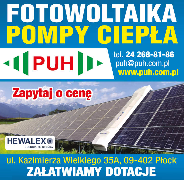PUH Sp. z o.o. – Grupa SBS Płock Fotowoltaika / Pompy Ciepła