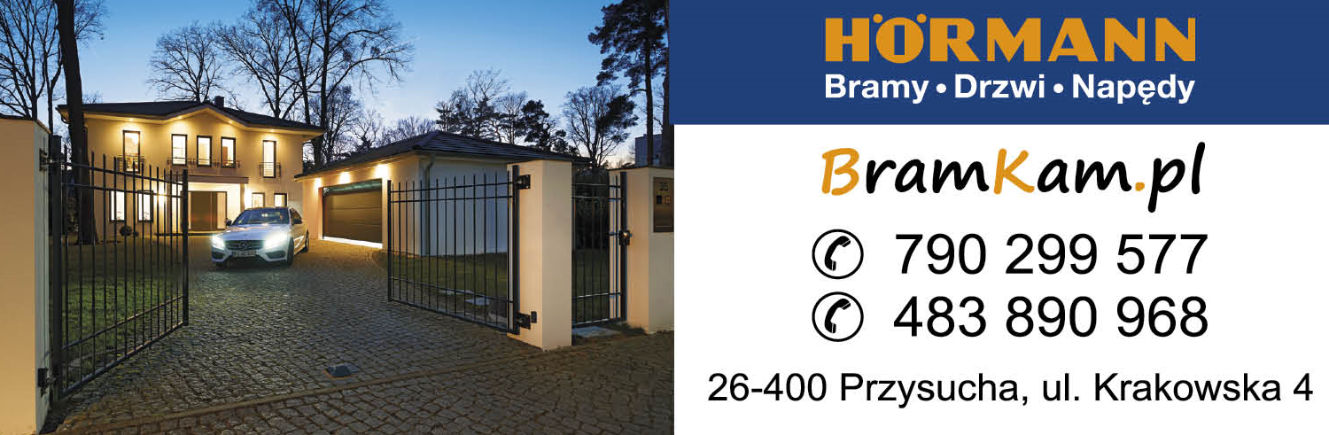 BramKam.pl Przysucha Sprzedaż i Montaż Bram, Drzwi, Napędów - Hörmann